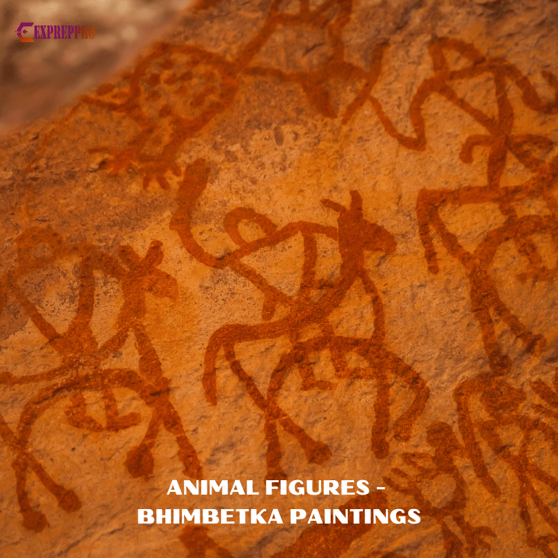 ANIMAL FIGURES - BHIMBETKA PAINTINGS