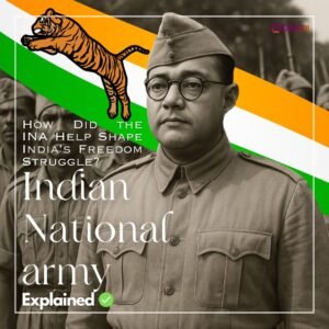 indian national army upsc and red fort trails